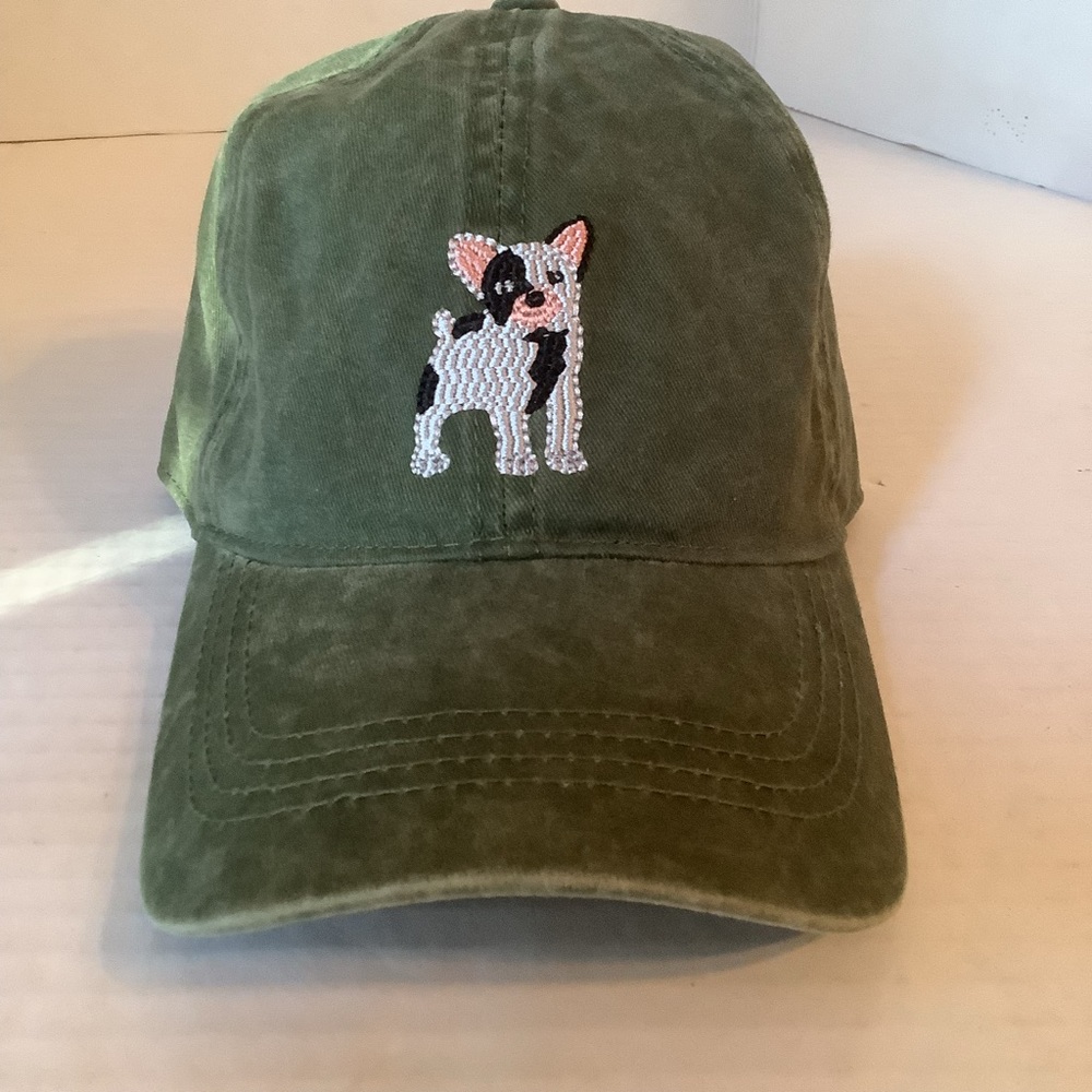 David And Young Dog Breed Baseball Cap Green New